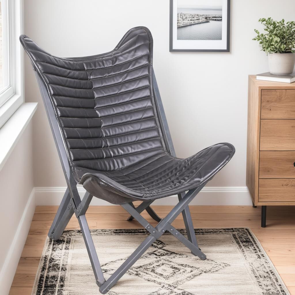 Carter Black Sling Chair